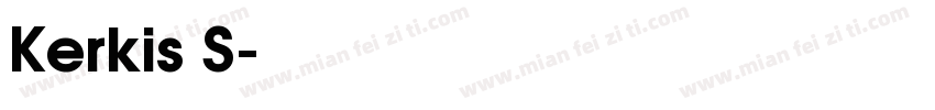 Kerkis S字体转换